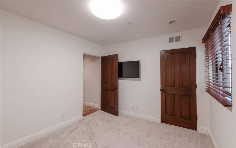 Another view of bedroom #3...with a flat screen TV