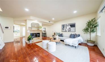 Front Entrance view of the living room.