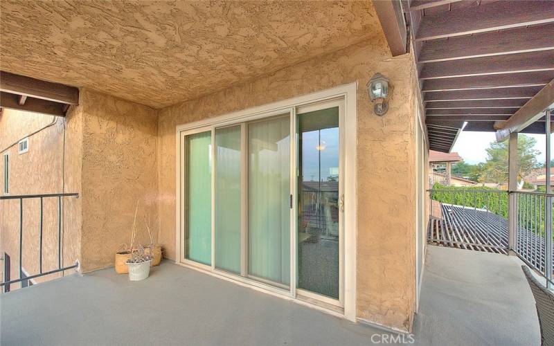 Primary Bedroom Balcony