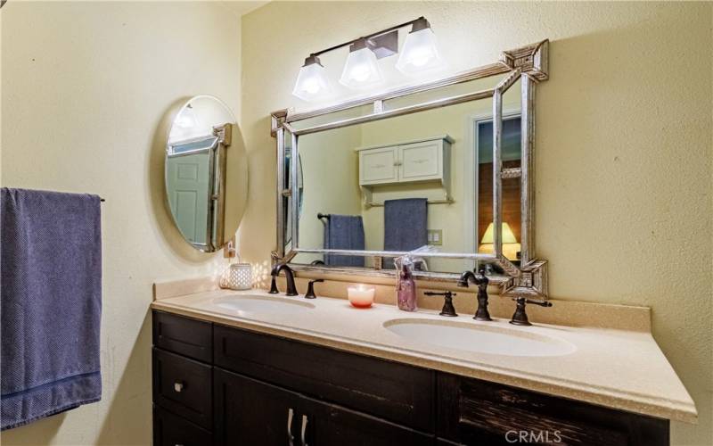 Nice Sized Primary Bathroom with Dual Sinks