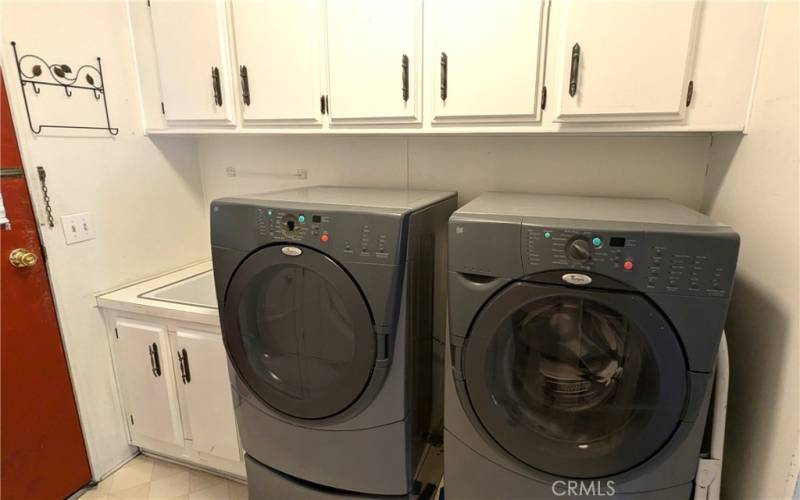 Front Loading Whirlpool Washer & Dryer are Included with Sale