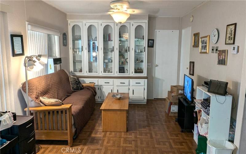 Family Room Could also be used as Dining Room and has a Built-in Hutch