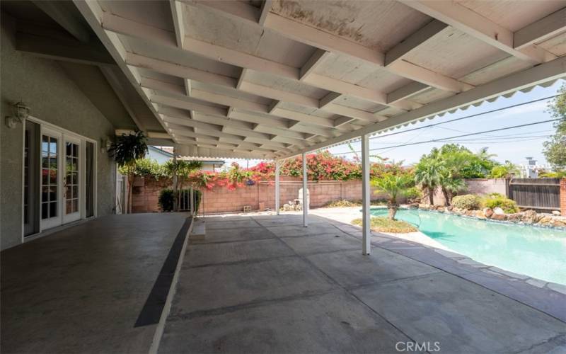 Covered Patio Slab.