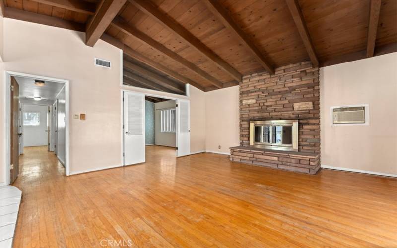 Wooden Beam Vaulted Ceilings.