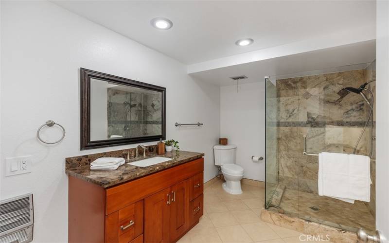 Remodeled main floor bathroom