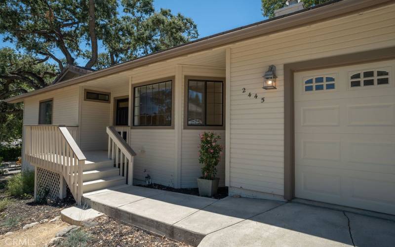 Steps to front door