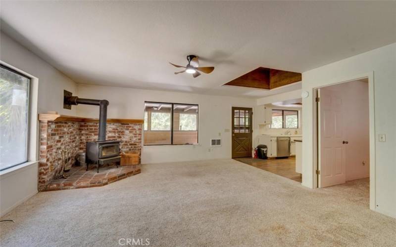 Living room toward Front door