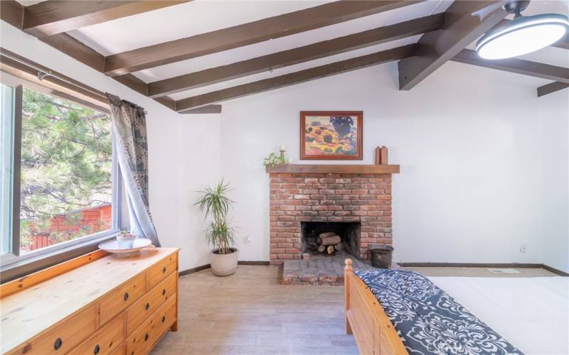 Fireplace in Main Bedroom