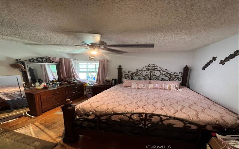 Master bedroom with bathroom