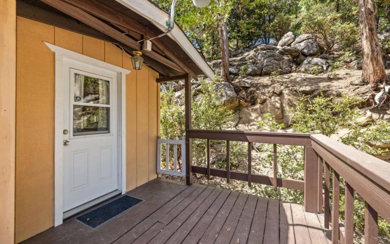 Laundry room access from outside