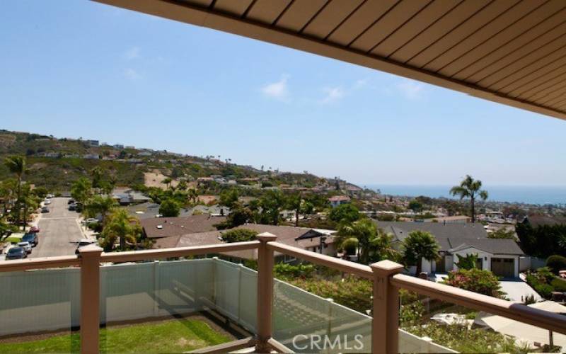 Deck with ocean view