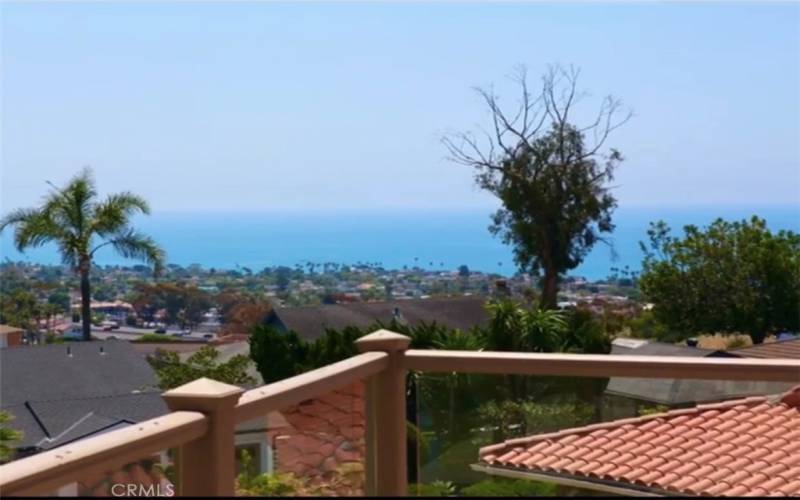 Deck with ocean view