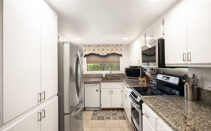 Upgraded counters, freshly painted Cabinets