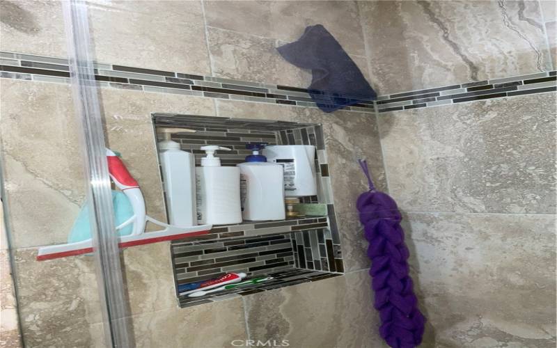 Shower shelf