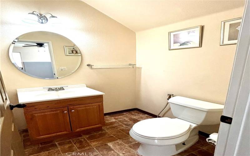 Main floor half bath