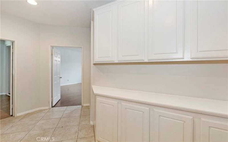 View of Kitchen from Family room