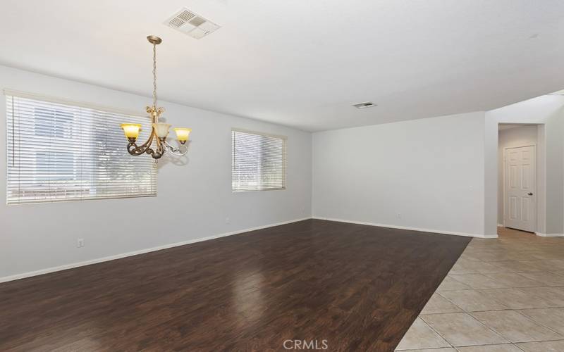 Dining Room to Living room