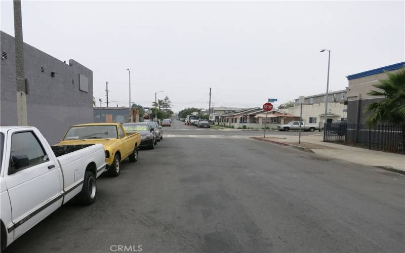 Street scene looking west on E. 109th Place