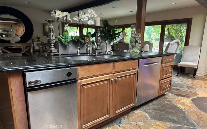 Kitchen Angle Looking Out