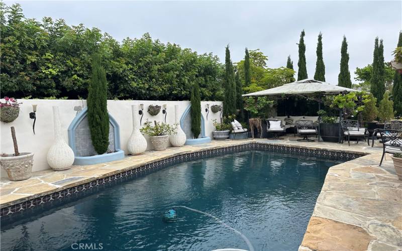 Picturesque Patio Pool