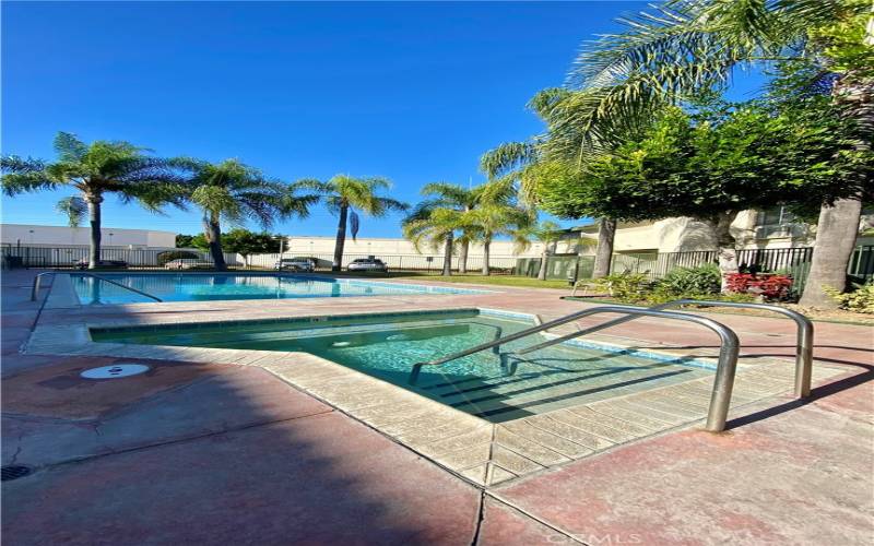 Pool and Hot Tub