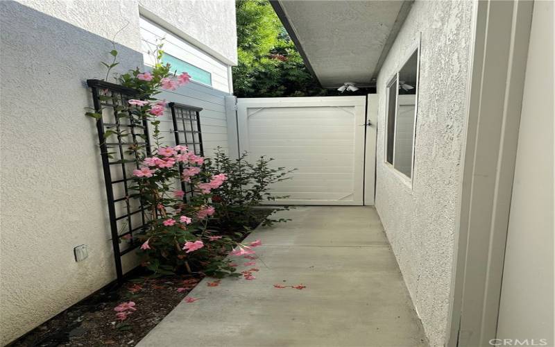 COURTYARD OFF PRIMARY BEDROOM