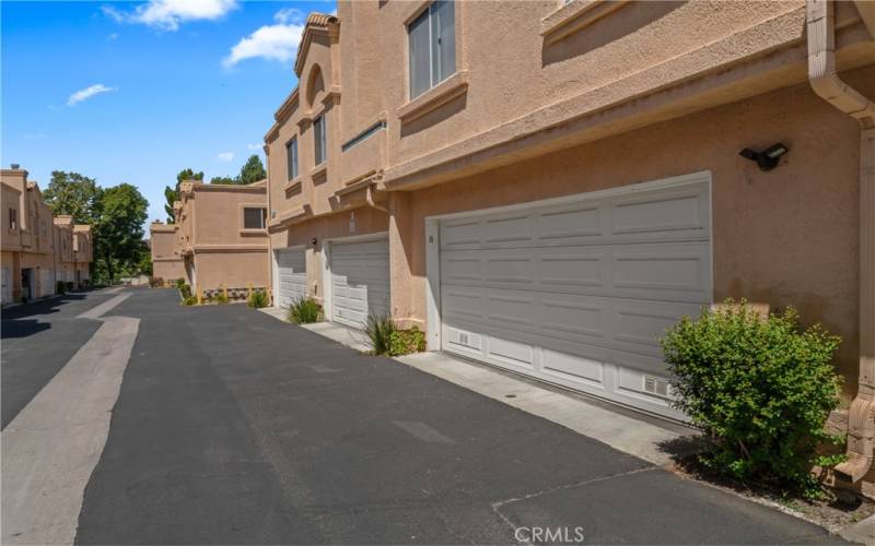 Spacious 2 Car Garage