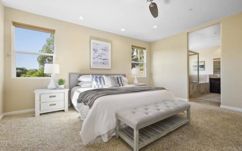 Mountain View Primary Bedroom with Sitting Area