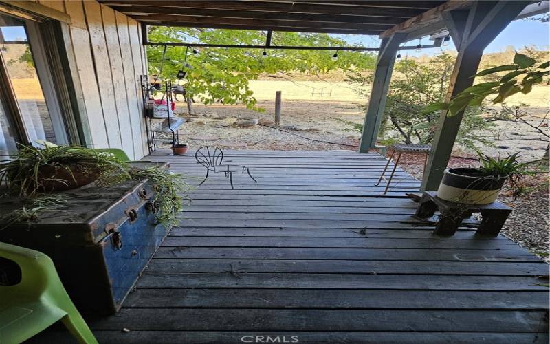 Cottage 2 covered porch