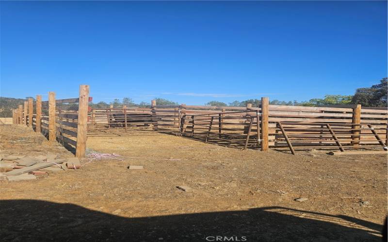 Corral for cattle or horses