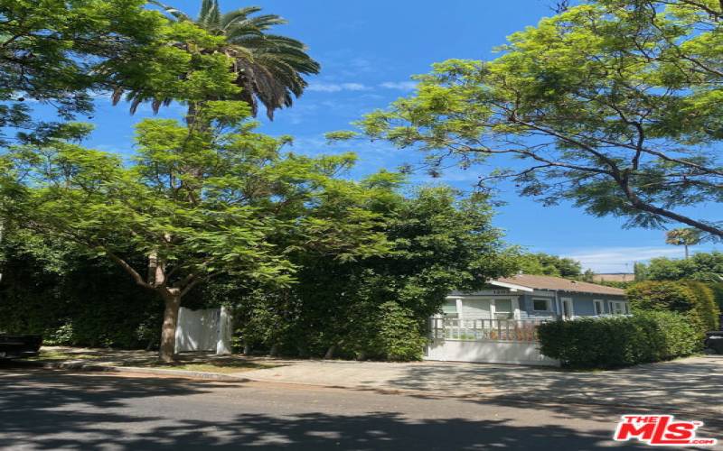 House from street