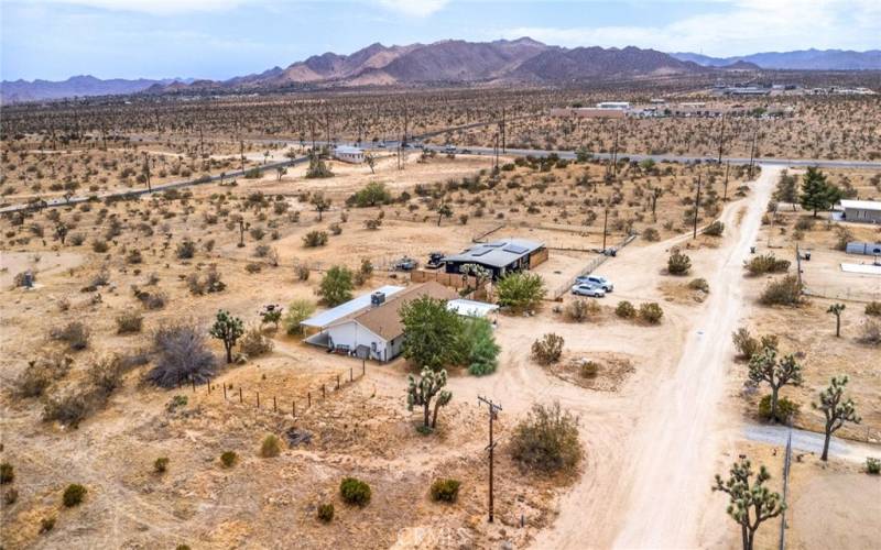 Arial view of home including neighboring home.