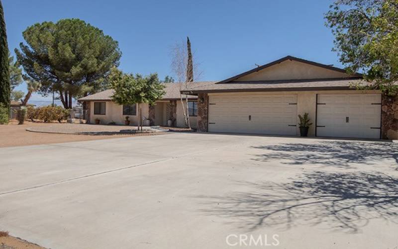 Showing garage doors