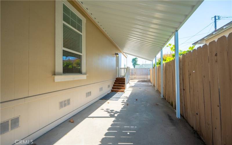 Spacious Carport