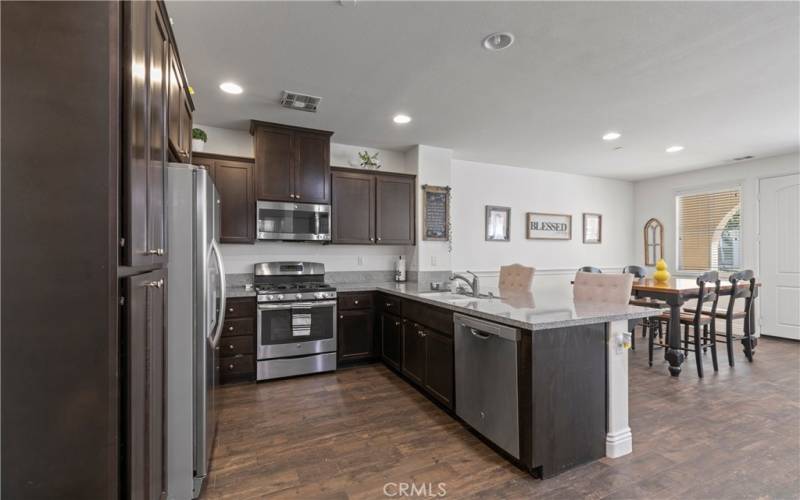 low maintenance wood look alike tile flooring throughout downstairs