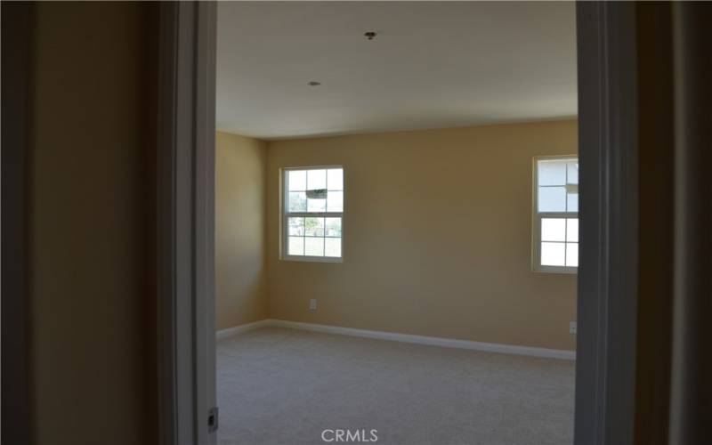 Master bedroom entrance