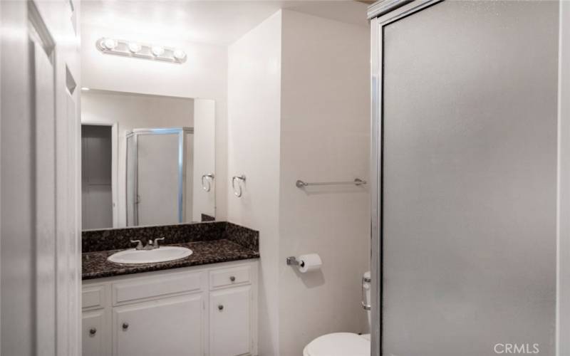 Guest Bathroom With Walk In Shower