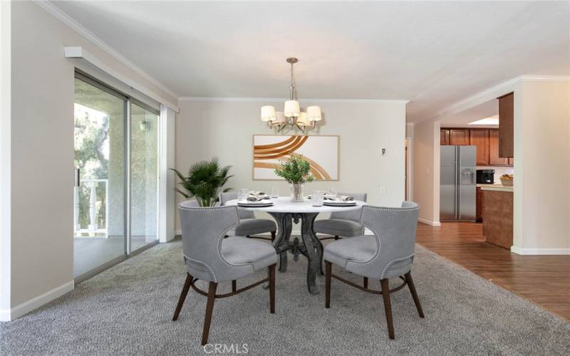 Dining Room - Virtually Staged