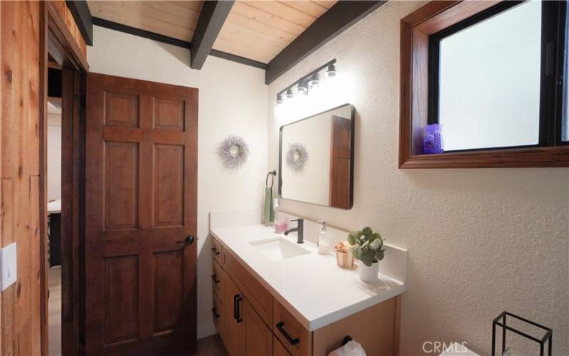 Main floor bathroom