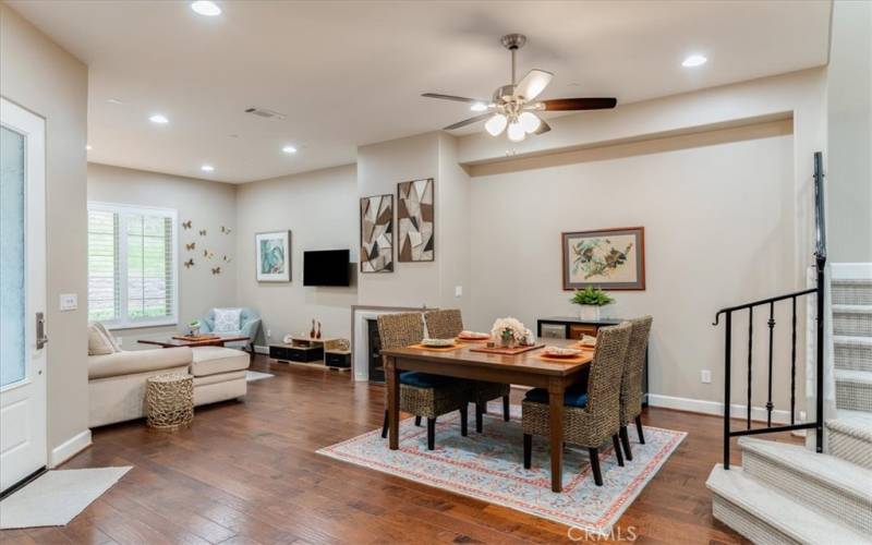 Another View of Dining Area and Great Room in the Distance