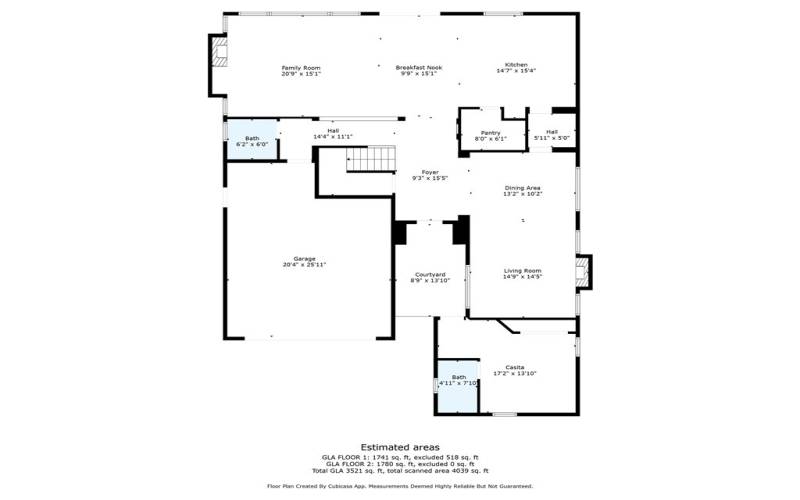 1st Floorplan