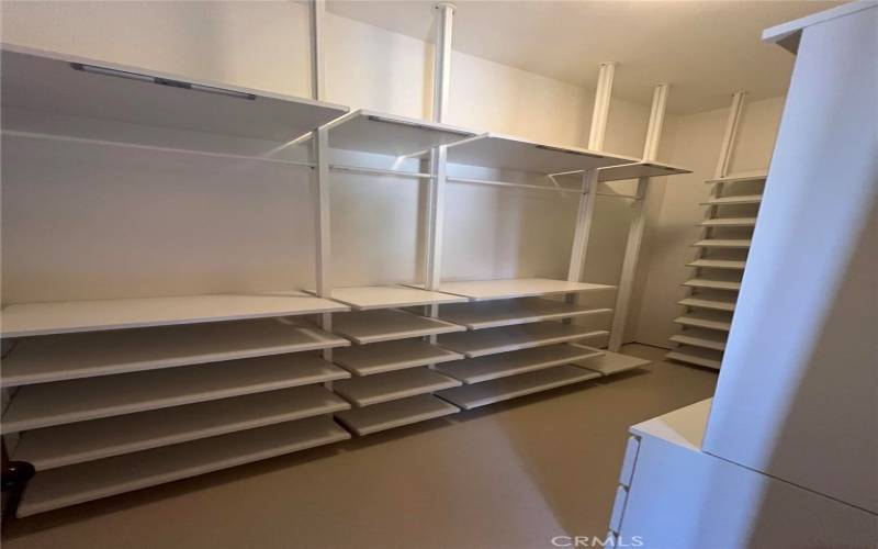 Walk-in Master Closet