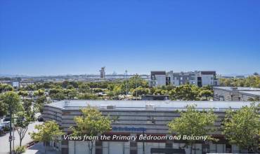 Views from Primary Bedroom and Balcony.