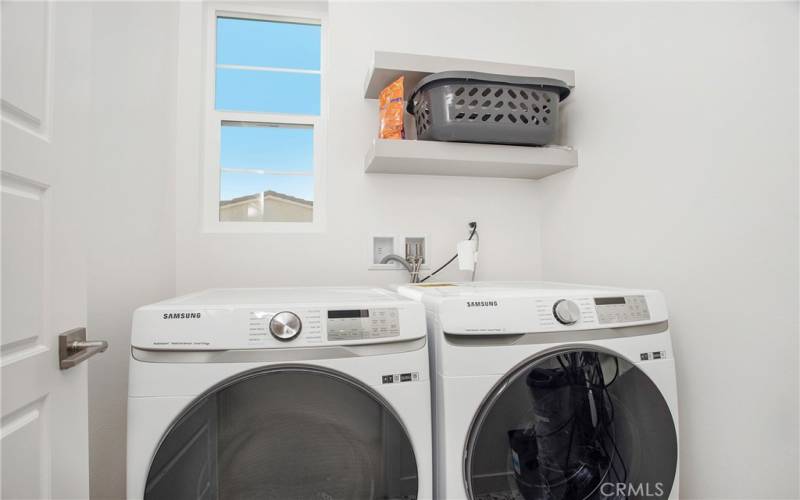 Included Washer and Dryer located in laundry room. Third floor.