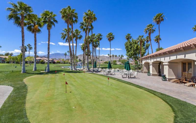 Practice Putting Green