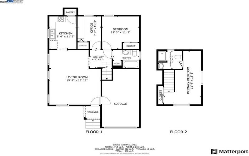 Single page floor plan