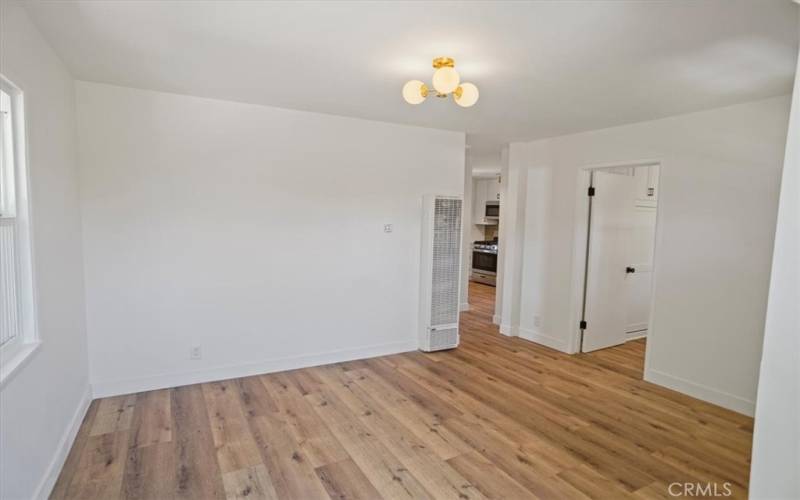 Living Room Looking into Kitchen