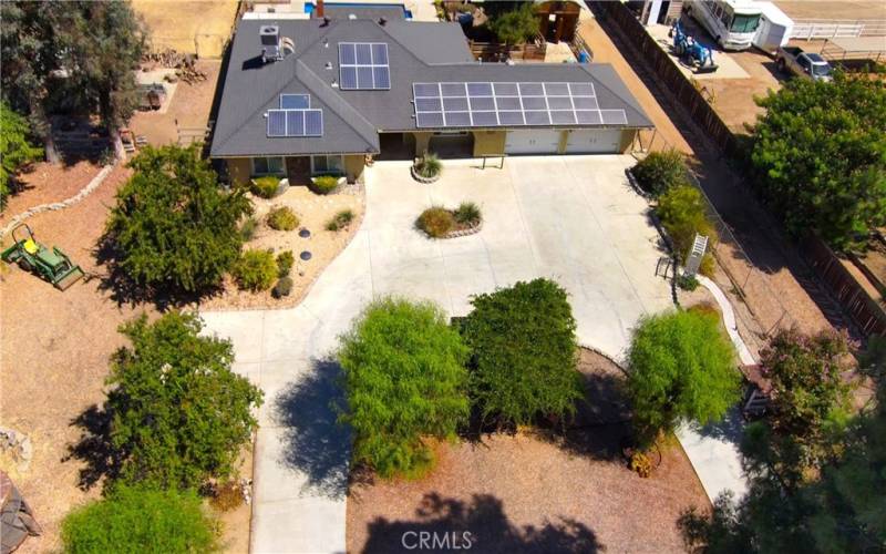 The Property is fenced and cross fenced with loads of concrete driveway.