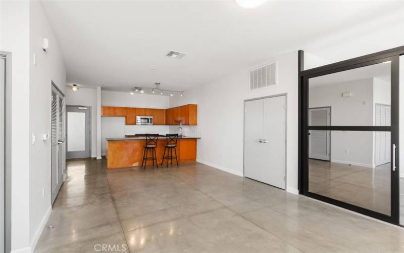 Dining room area