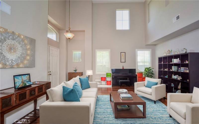 Virtually Staged - Formal Living Room